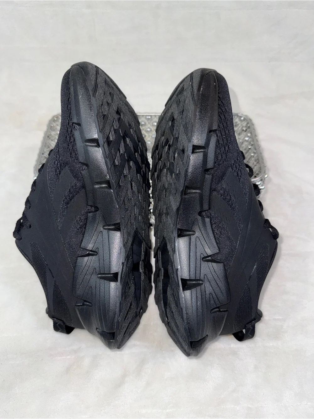 Reebok Zig Dynamica 6 Kids Black Running Shoes Sz 5Y/6.5W 100274247